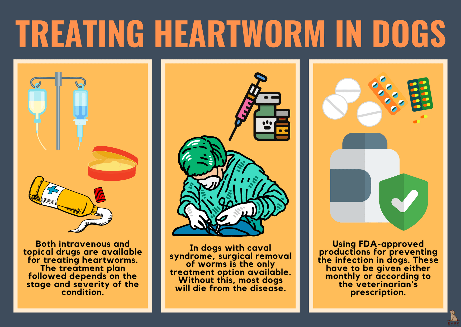 Treating heartworm in dogs 